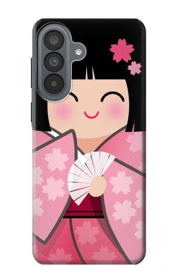 S3042 Japan Girl Hina Doll Kimono Sakura Hülle Schutzhülle Taschen für Samsung Galaxy A37