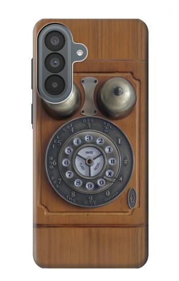 S3146 Antique Wall Retro Dial Phone Hülle Schutzhülle Taschen für Samsung Galaxy A37