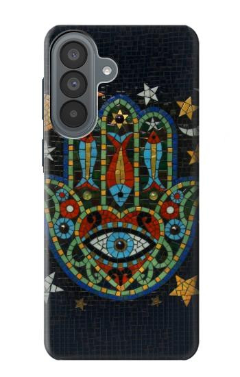 S3175 Hamsa Hand Mosaics Hülle Schutzhülle Taschen für Samsung Galaxy A37