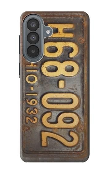 S3228 Vintage Car License Plate Hülle Schutzhülle Taschen für Samsung Galaxy A37