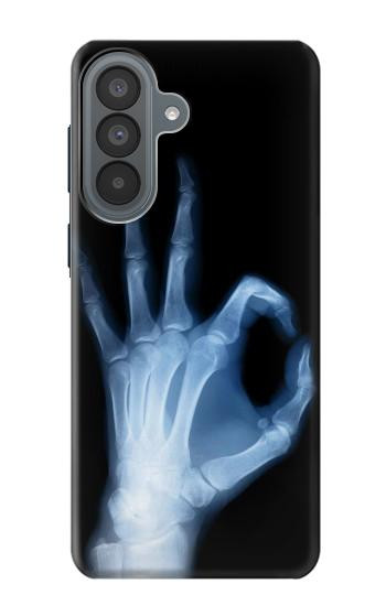 S3239 X-Ray Hand Sign OK Hülle Schutzhülle Taschen für Samsung Galaxy A37