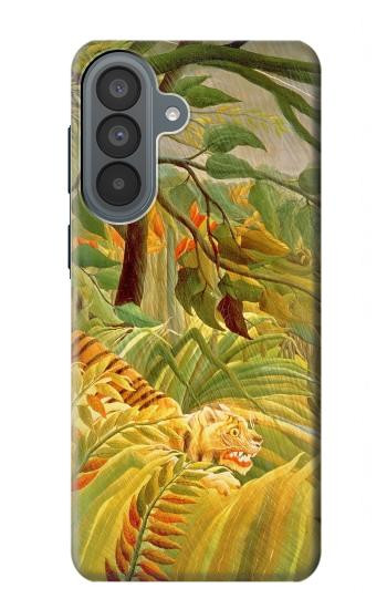 S3344 Henri Rousseau Tiger in a Tropical Storm Hülle Schutzhülle Taschen für Samsung Galaxy A37