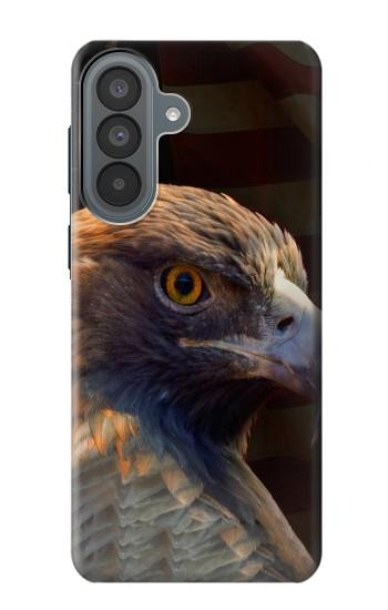 S3376 Eagle American Flag Hülle Schutzhülle Taschen für Samsung Galaxy A37
