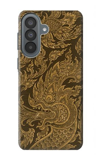 S3382 Thai Art Naga Hülle Schutzhülle Taschen für Samsung Galaxy A37