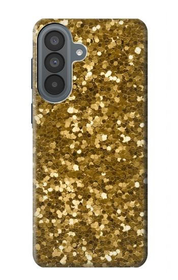 S3388 Gold Glitter Graphic Print Hülle Schutzhülle Taschen für Samsung Galaxy A37