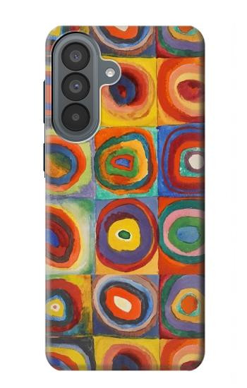 S3409 Squares Concentric Circles Hülle Schutzhülle Taschen für Samsung Galaxy A37