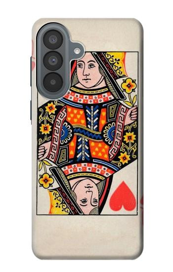 S3429 Queen Hearts Card Hülle Schutzhülle Taschen für Samsung Galaxy A37