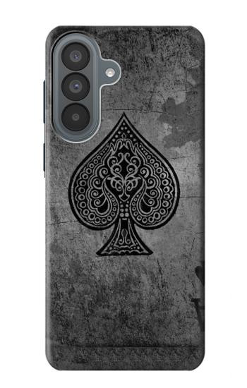 S3446 Black Ace Spade Hülle Schutzhülle Taschen für Samsung Galaxy A37