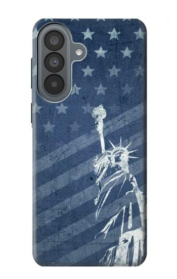 S3450 US Flag Liberty Statue Hülle Schutzhülle Taschen für Samsung Galaxy A37
