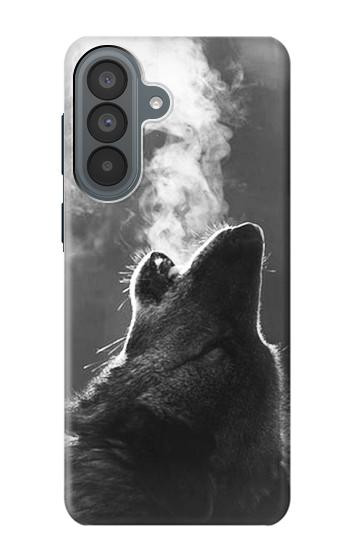 S3505 Wolf Howling Hülle Schutzhülle Taschen für Samsung Galaxy A37