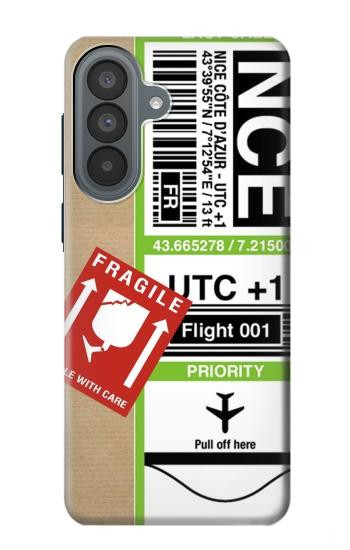 S3543 Luggage Tag Art Hülle Schutzhülle Taschen für Samsung Galaxy A37