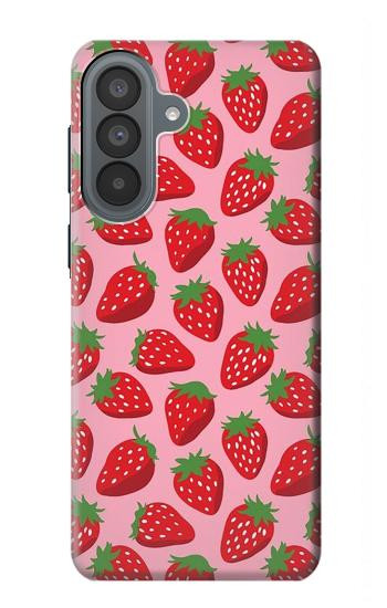 S3719 Strawberry Pattern Hülle Schutzhülle Taschen für Samsung Galaxy A37