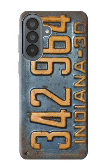 S3750 Vintage Vehicle Registration Plate Hülle Schutzhülle Taschen für Samsung Galaxy A37
