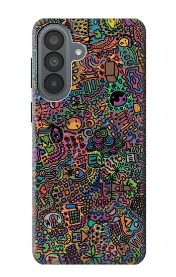 S3815 Psychedelic Art Hülle Schutzhülle Taschen für Samsung Galaxy A37
