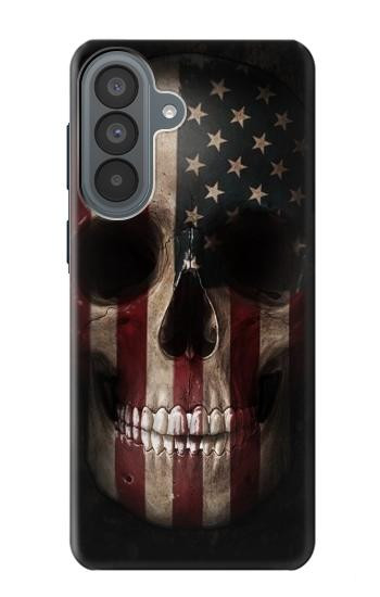 S3850 American Flag Skull Hülle Schutzhülle Taschen für Samsung Galaxy A37