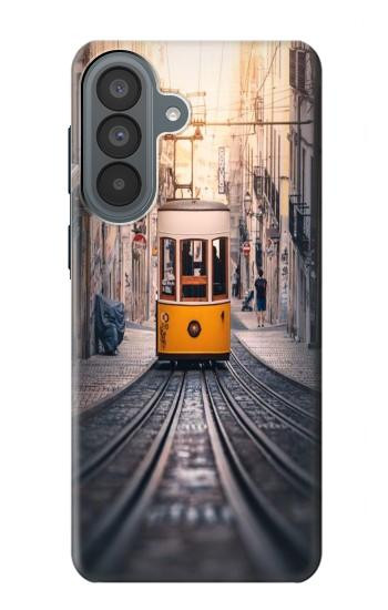 S3867 Trams in Lisbon Hülle Schutzhülle Taschen für Samsung Galaxy A37