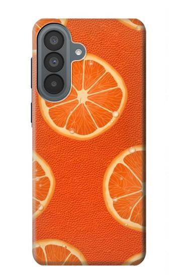 S3946 Seamless Orange Pattern Hülle Schutzhülle Taschen für Samsung Galaxy A37