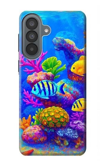 S4058 Colorful Aquarium Hülle Schutzhülle Taschen für Samsung Galaxy A37