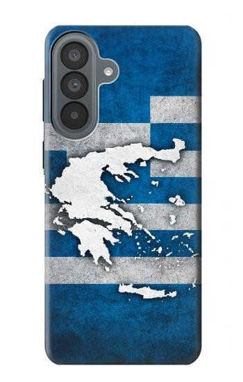 S4074 The Flag of Greece Hülle Schutzhülle Taschen für Samsung Galaxy A37