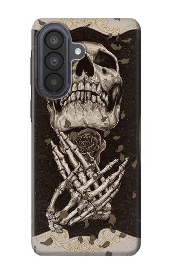 S1676 Skull Rose Hülle Schutzhülle Taschen für Samsung Galaxy A57