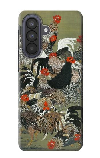 S2699 Ito Jakuchu Rooster Hülle Schutzhülle Taschen für Samsung Galaxy A57