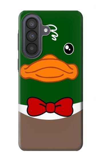 S2762 Green Head Mallard Duck Tuxedo Cartoon Hülle Schutzhülle Taschen für Samsung Galaxy A57
