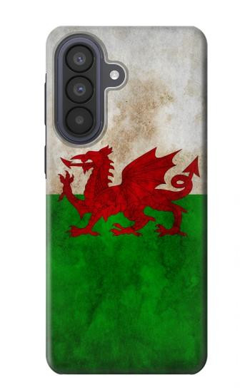 S2976 Wales Football Soccer Flag Hülle Schutzhülle Taschen für Samsung Galaxy A57