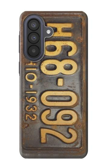 S3228 Vintage Car License Plate Hülle Schutzhülle Taschen für Samsung Galaxy A57