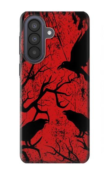 S3325 Crow Black Blood Tree Hülle Schutzhülle Taschen für Samsung Galaxy A57