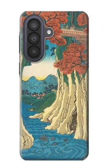 S3348 Utagawa Hiroshige The Monkey Bridge Hülle Schutzhülle Taschen für Samsung Galaxy A57