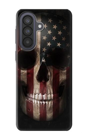 S3850 American Flag Skull Hülle Schutzhülle Taschen für Samsung Galaxy A57