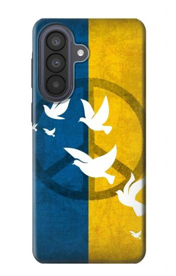 S3857 Peace Dove Ukraine Flag Hülle Schutzhülle Taschen für Samsung Galaxy A57