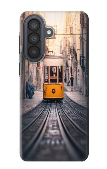 S3867 Trams in Lisbon Hülle Schutzhülle Taschen für Samsung Galaxy A57