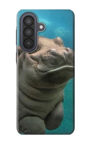 S3871 Cute Baby Hippo Hippopotamus Hülle Schutzhülle Taschen für Samsung Galaxy A57
