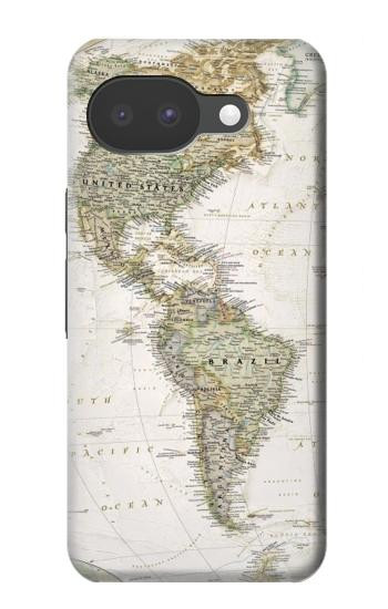 S0604 World Map Hülle Schutzhülle Taschen für Google Pixel 10a