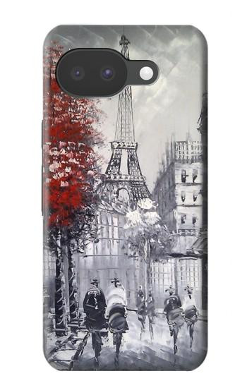 S1295 Eiffel Painting of Paris Hülle Schutzhülle Taschen für Google Pixel 10a