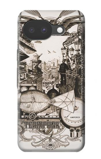 S1681 Steampunk Drawing Hülle Schutzhülle Taschen für Google Pixel 10a