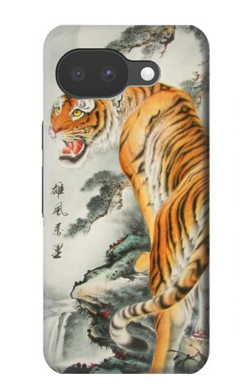 S1934 Chinese Tiger Painting Hülle Schutzhülle Taschen für Google Pixel 10a