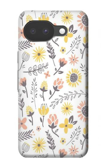 S2354 Pastel Flowers Pattern Hülle Schutzhülle Taschen für Google Pixel 10a