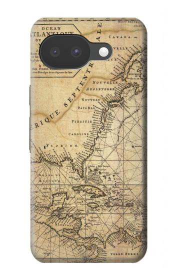 S2506 Exploration North America Map Hülle Schutzhülle Taschen für Google Pixel 10a