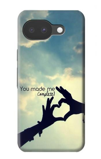 S2640 You Made Me Complete Love Hülle Schutzhülle Taschen für Google Pixel 10a