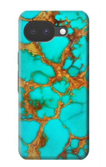 S2688 Aqua Copper Turquoise Gemstone Graphic Hülle Schutzhülle Taschen für Google Pixel 10a