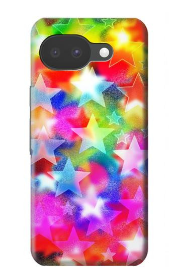 S3292 Colourful Disco Star Hülle Schutzhülle Taschen für Google Pixel 10a
