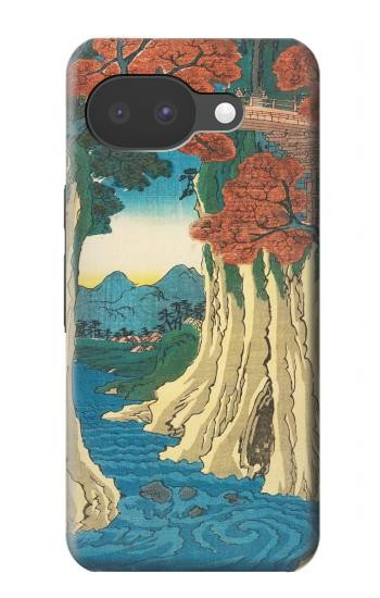 S3348 Utagawa Hiroshige The Monkey Bridge Hülle Schutzhülle Taschen für Google Pixel 10a