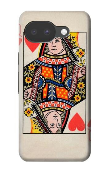 S3429 Queen Hearts Card Hülle Schutzhülle Taschen für Google Pixel 10a