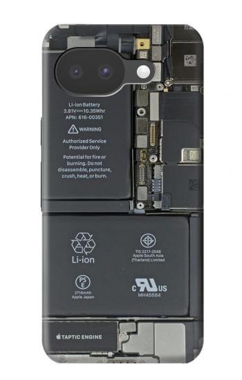 S3467 Inside Mobile Phone Graphic Hülle Schutzhülle Taschen für Google Pixel 10a