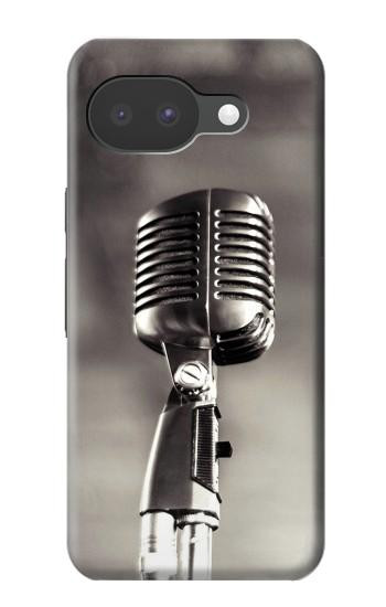 S3495 Vintage Microphone Hülle Schutzhülle Taschen für Google Pixel 10a