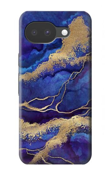 S3906 Navy Blue Purple Marble Hülle Schutzhülle Taschen für Google Pixel 10a