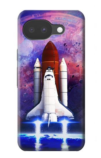 S3913 Colorful Nebula Space Shuttle Hülle Schutzhülle Taschen für Google Pixel 10a