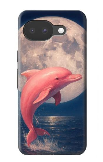 S4045 Dolphin Moon Night Hülle Schutzhülle Taschen für Google Pixel 10a